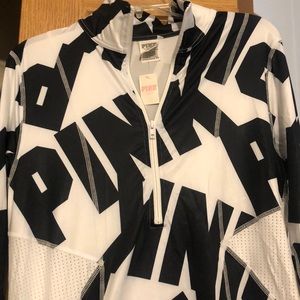 VS Pink Quarter Zip NEVER WORN